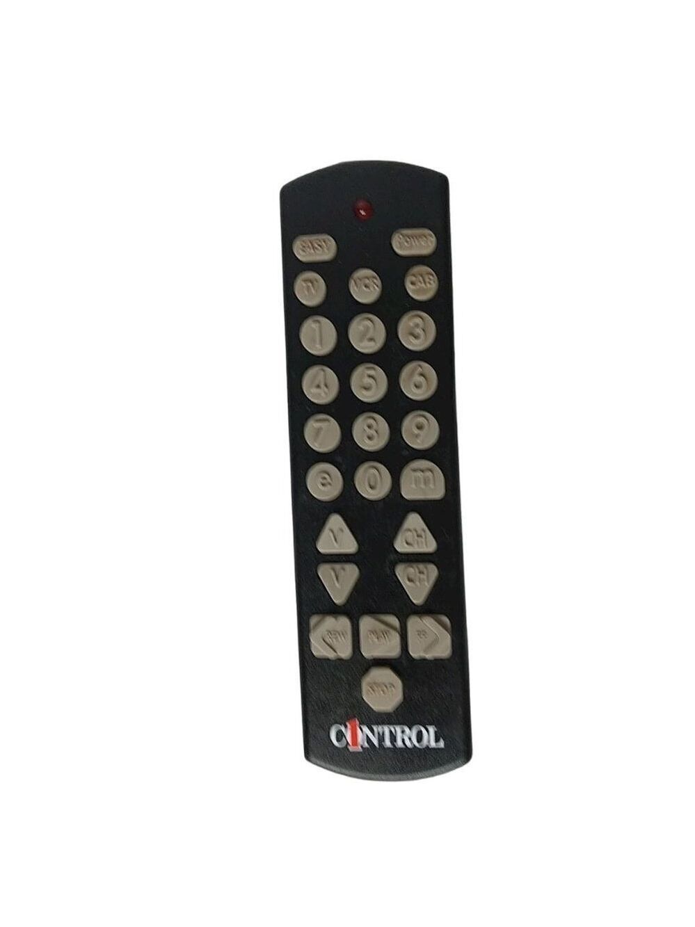 One Control Universal TV VCR Remote 8273